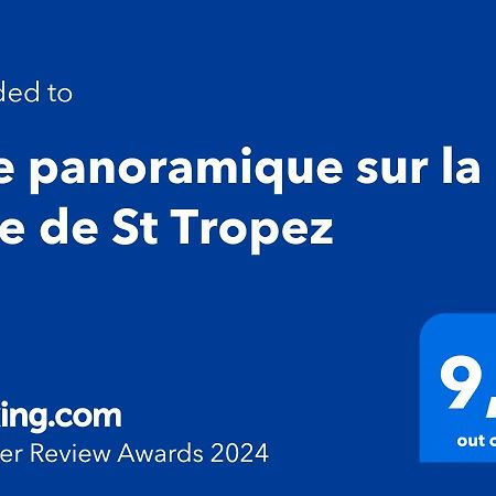 Вілла Vue Panoramique Sur La Baie De St Tropez Лез-Іссамбр Екстер'єр фото