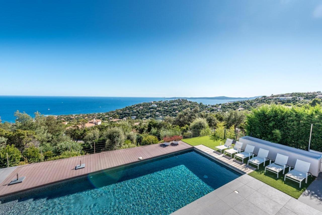 Вілла Vue Panoramique Sur La Baie De St Tropez Лез-Іссамбр Екстер'єр фото