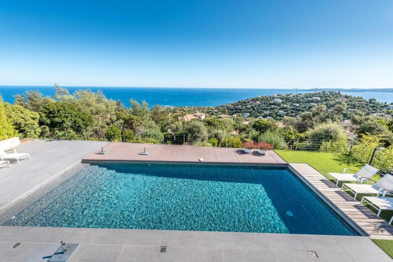 Вілла Vue Panoramique Sur La Baie De St Tropez Лез-Іссамбр Екстер'єр фото
