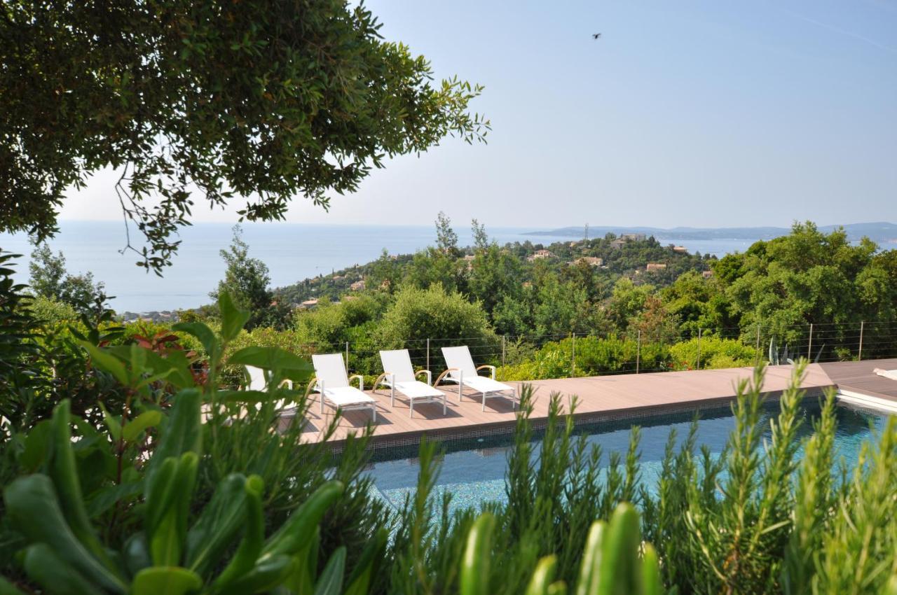 Вілла Vue Panoramique Sur La Baie De St Tropez Лез-Іссамбр Екстер'єр фото